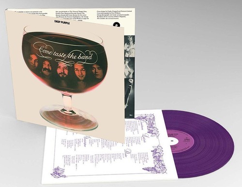 Deep Purple - Come Taste The Band (35th Anniversary Edition) vinyl record cover