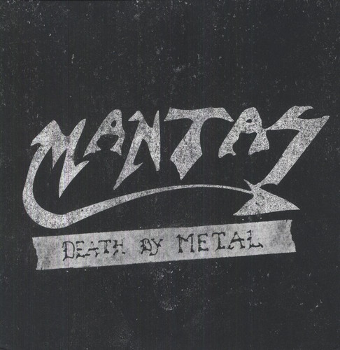 Mantas - Death By Metal vinyl record cover