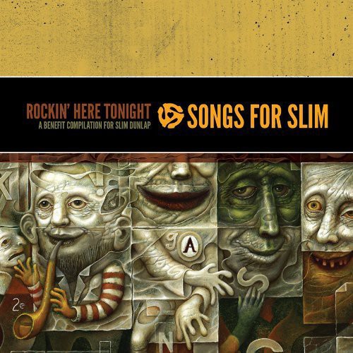 Songs For Slim Rockin Here Tonight - Songs for Slim: Rockin Here Tonight - Benefit / Various vinyl record cover