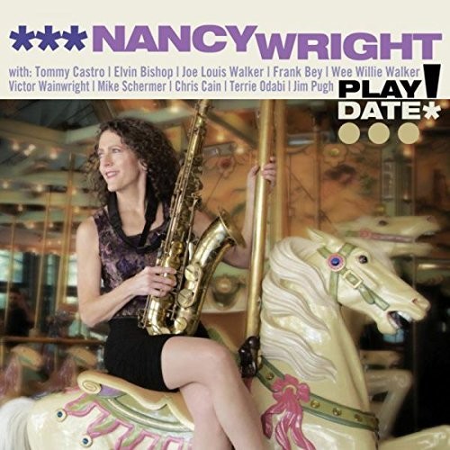 Nancy Wright - Playdate vinyl record cover