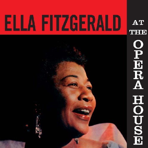 Ella Fitzgerald - At The Opera House (Bonus Track) (Gate) vinyl record cover