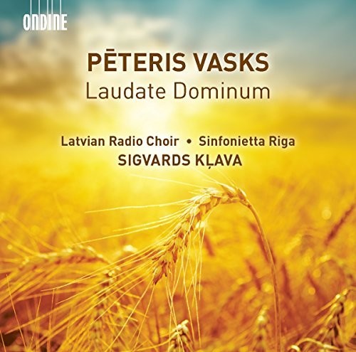 Vasks / Latvian Radio Choir / Klava - Laudate Dominum vinyl record cover