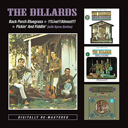 Dillards - Back Porch Bluegrass Live Almost vinyl record cover