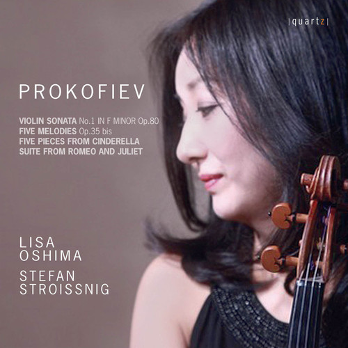 Lisa Oshima - Violin Sonata No.1 & Five Melodies vinyl record cover