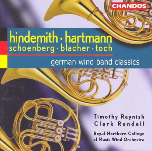 Hindemith/Schoenberg/Hartmann/ - German Wind Band Classics