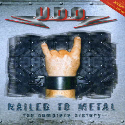 U.D.O. - Nailed To Metal vinyl record cover