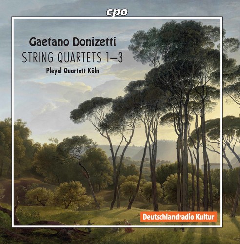 Donizetti - String Quartets vinyl record cover