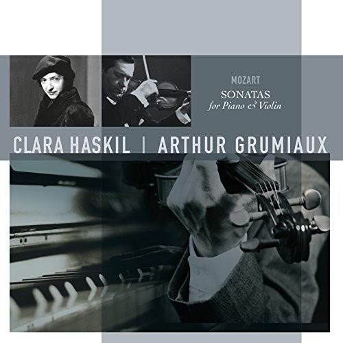 Mozart / Clara Haskil / Grumiaux,Arthur - Mozart: Sonatas For Piano & Violin vinyl record cover