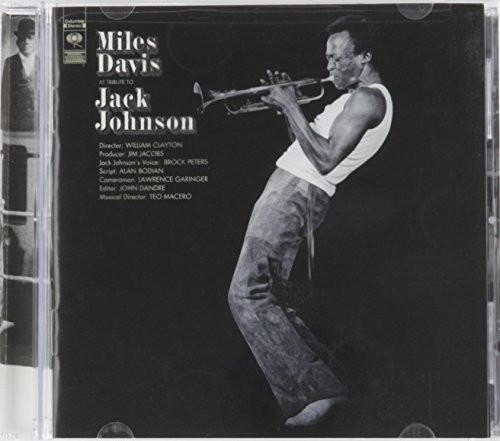 Miles Davis - Tribute To Jack Johnson vinyl record cover