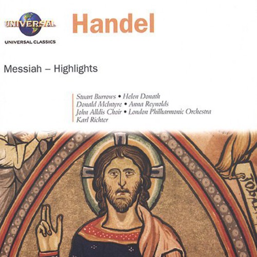 Handel / Donath / Reynolds / Lald / Lpo / Richter - Messiah vinyl record cover