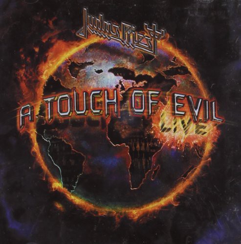 Judas Priest - Touch of Evil: Live vinyl record cover