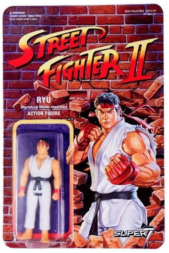 Street Fighter Ii Reaction Figures - Ryu (Afig)