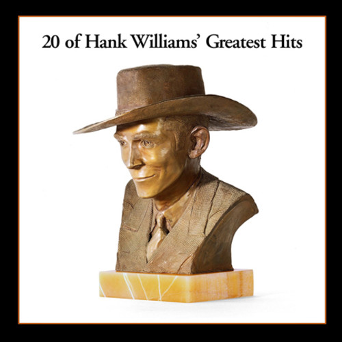 Hank Williams - 20 Greatest Hits vinyl record cover