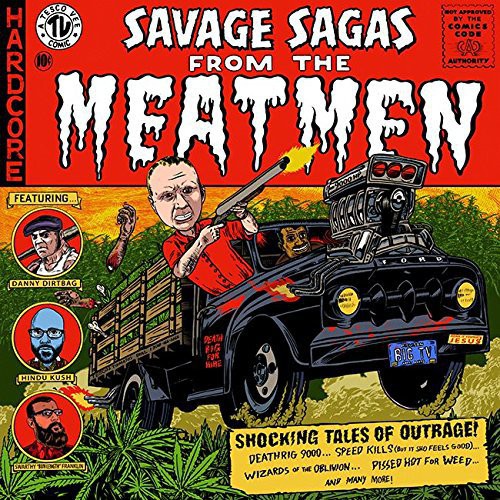 Meatmen - Savage Sagas from the Meatmen vinyl record cover