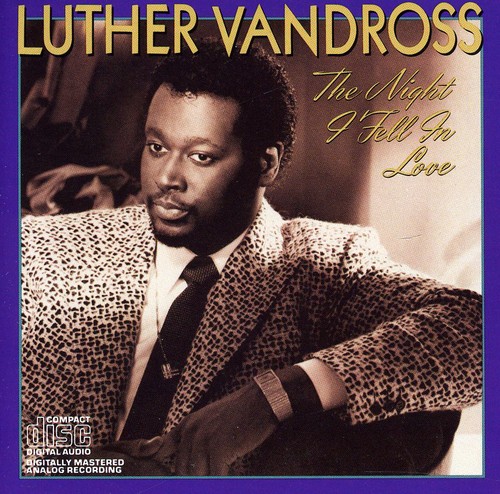 Luther Vandross - The Night I Fell In Love vinyl record cover
