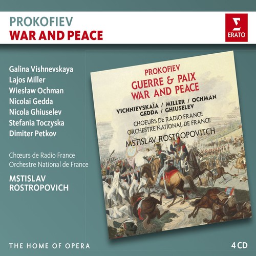 Orchestre National De France / Rostropovich - Prokofiev: War and Peace (4CD) vinyl record cover