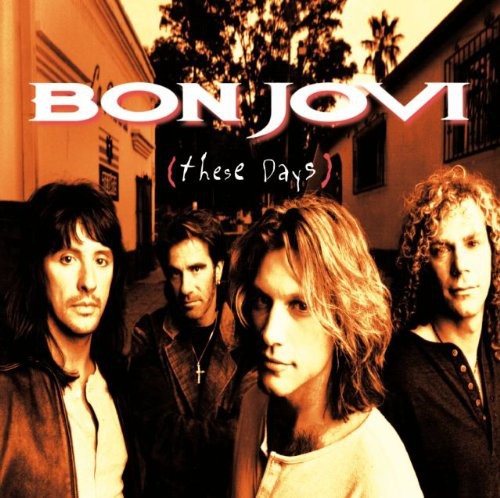 Bon Jovi - These Days vinyl record cover