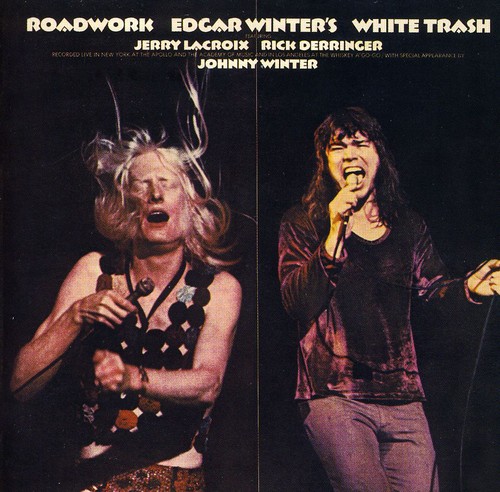 Edgar Winter White Trash - Roadwork vinyl record cover