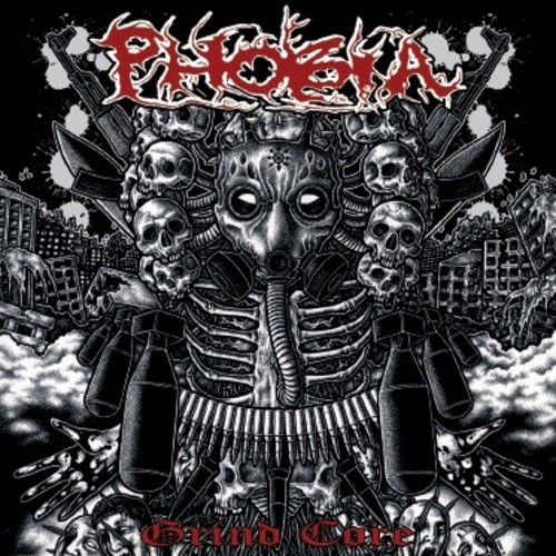 Phobia - Grindcore vinyl record cover