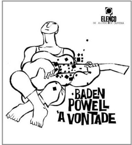 Baden Powell - Baden Powell A Vontade (Japanese Reissue) (Brazil's Treasured Masterpieces 1950s - 2000s) vinyl record cover