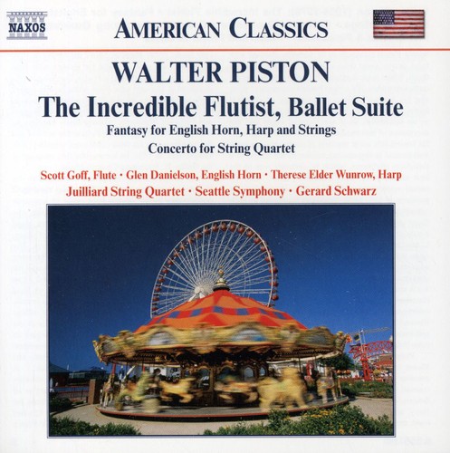 Gerard Schwarz - Incredible Flutist vinyl record cover