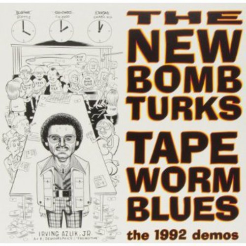 New Bomb Turks - Tapeworm Blues vinyl record cover