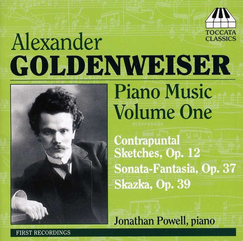 Jonathan Powell - Piano Music 1 vinyl record cover