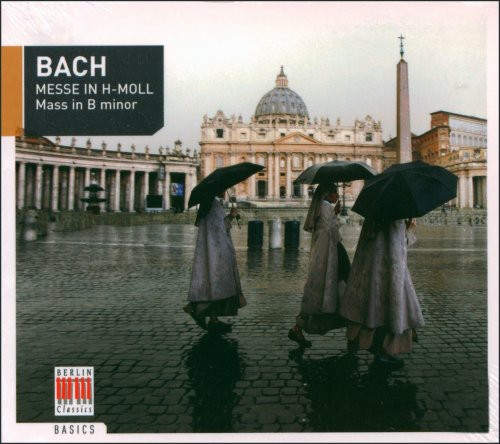 J.S. Bach - Mass in B minor vinyl record cover