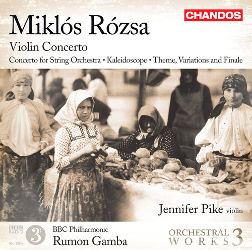 Rumon Gamba - Orchestral Works 3 vinyl record cover