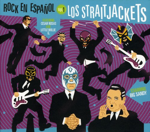 Los Straitjackets - Rock En Espanol, Vol. 1 vinyl record cover