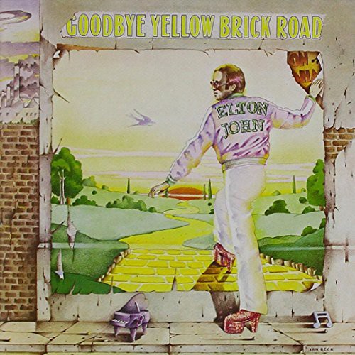 Elton John - Goodbye Yellow Brick Road vinyl record cover