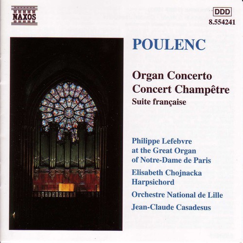Elisabeth Chojnacka - Organ Concerto in G minor / Concert Champetre