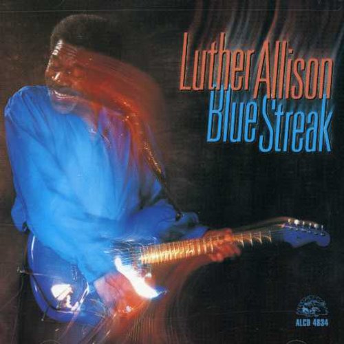 Luther Allison - Blue Streak vinyl record cover