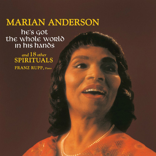 Marian Anderson - He's Got the Whole World in His Hands vinyl record cover