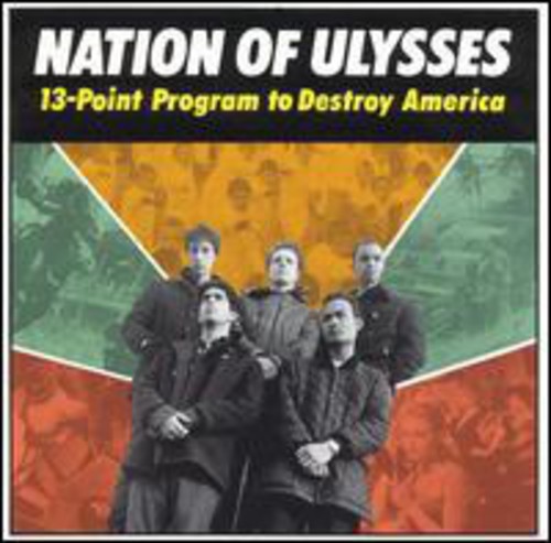 Nation Of Ulysses - 13 Point Program to Destroy America vinyl record cover