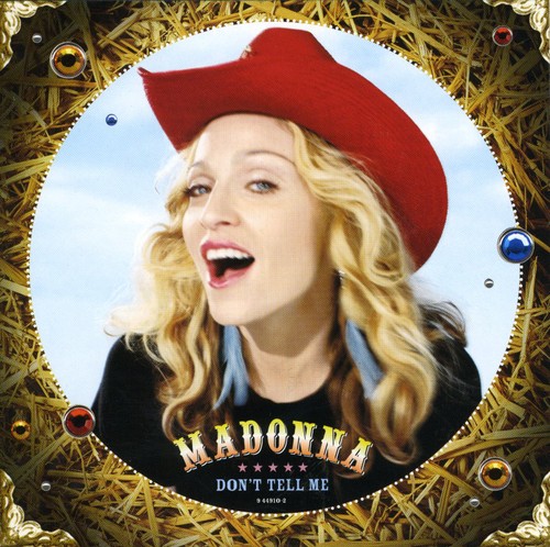 Madonna - Don't Tell Me vinyl record cover