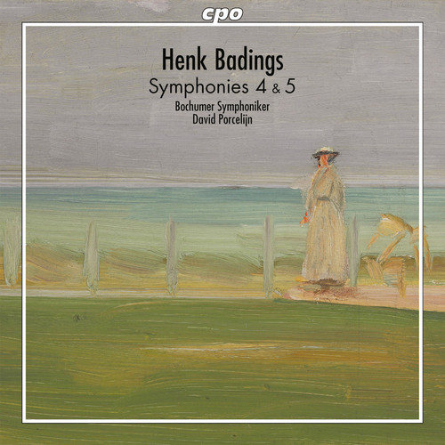Badings / Bochumer Symphoniker / Porcelijn - Henk Badings: Symphonies 4 & 5 vinyl record cover
