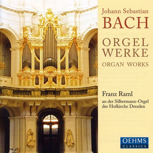 J.S. Bach - Organ Works vinyl record cover