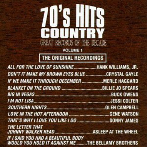 Great Records Of The Decade - 70's Country Hits 1 / Various
