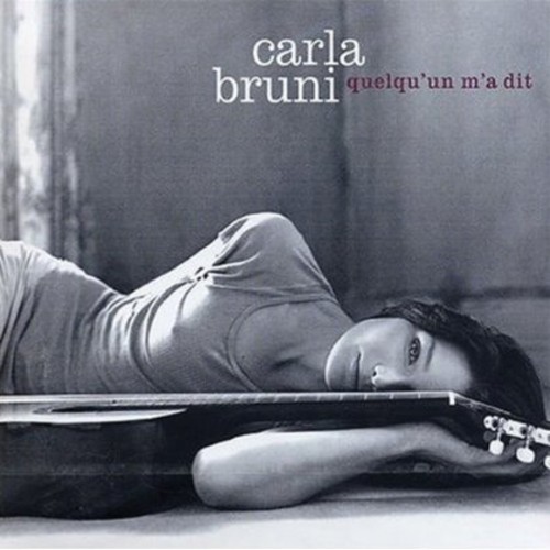 Carla Bruni - Quelqu'un M'a Dit vinyl record cover