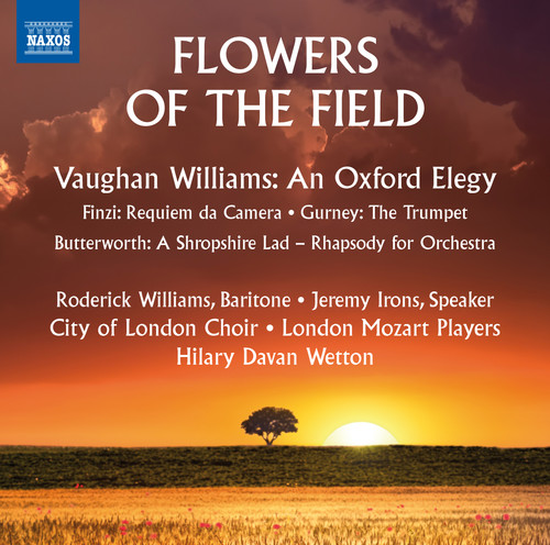 Williams / Finzi / Irons - Flowers of the Field vinyl record cover