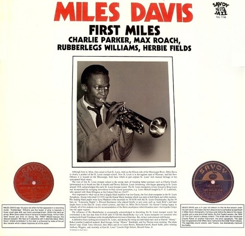 Miles Davis - First Miles vinyl record cover