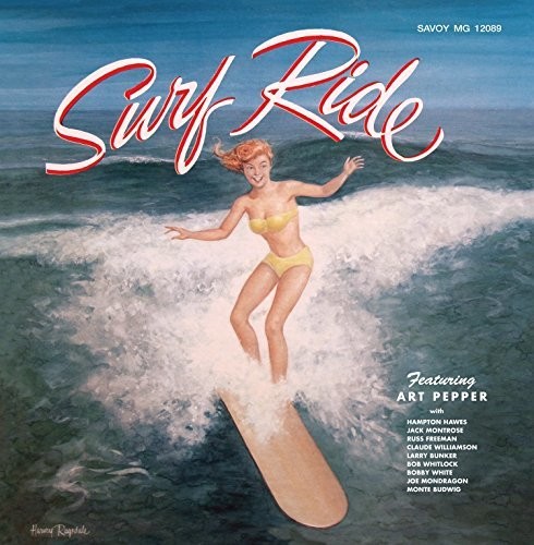 Art Pepper - Surf Ride vinyl record cover
