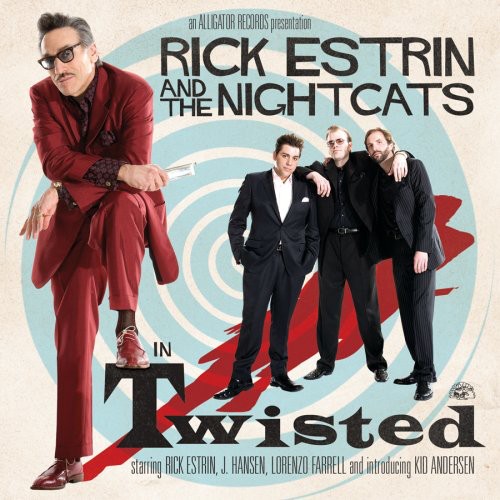 Rick Estrin & The Nightcats - In Twisted vinyl record cover