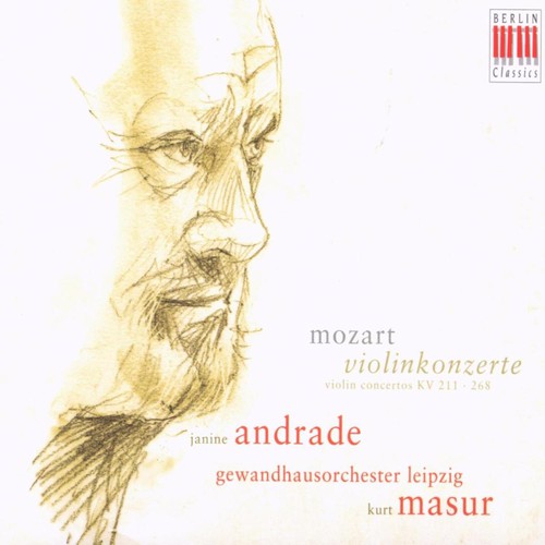 W.A. Mozart - Violin Concertos vinyl record cover