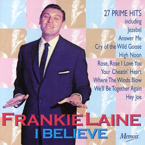 Frankie Laine - I Believe vinyl record cover