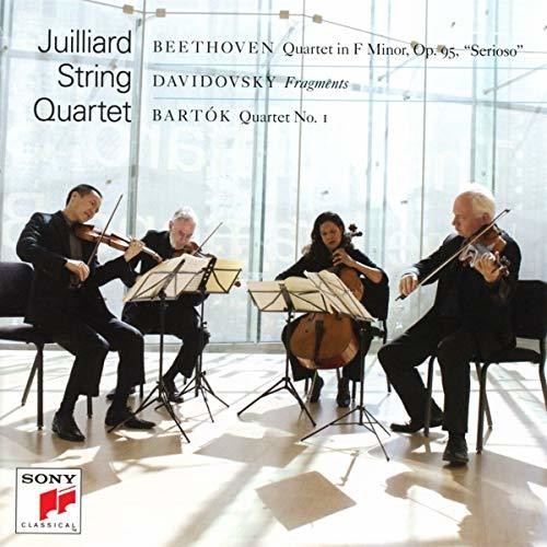Juilliard String Quartet - Beethoven / Davidovsky / Bartok vinyl record cover