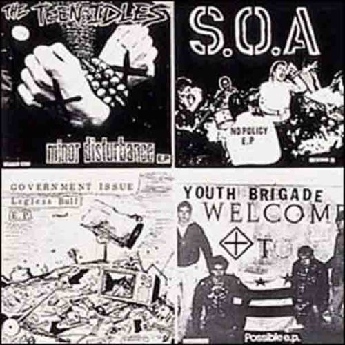 Four Old Seven Inches - Four Old Seven Inches / Var vinyl record cover