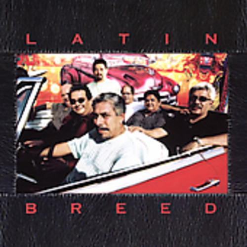 Latin Breed - Retro vinyl record cover