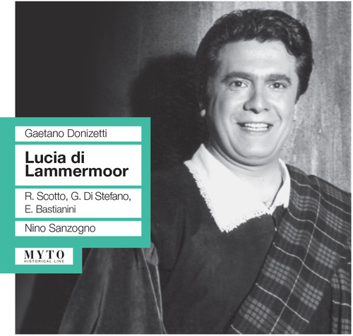 Donizetti / Bastianini / Scotto / Vinco / Malagu - Lucia Di Lammermoor vinyl record cover